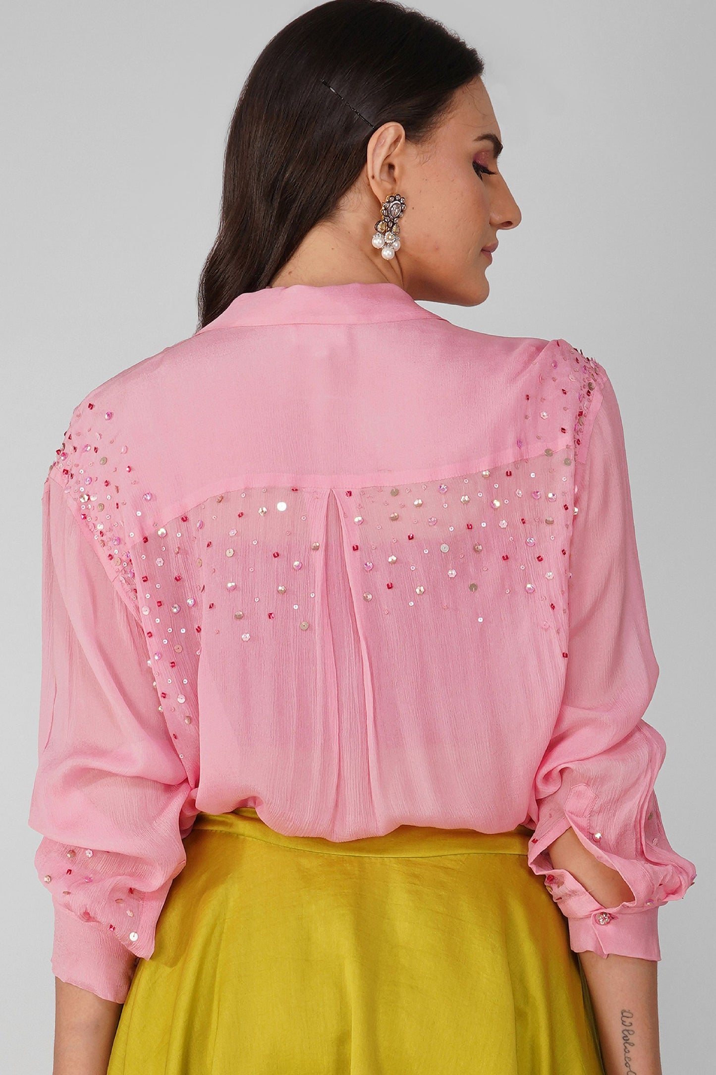 Pink Starry Sky Shirt