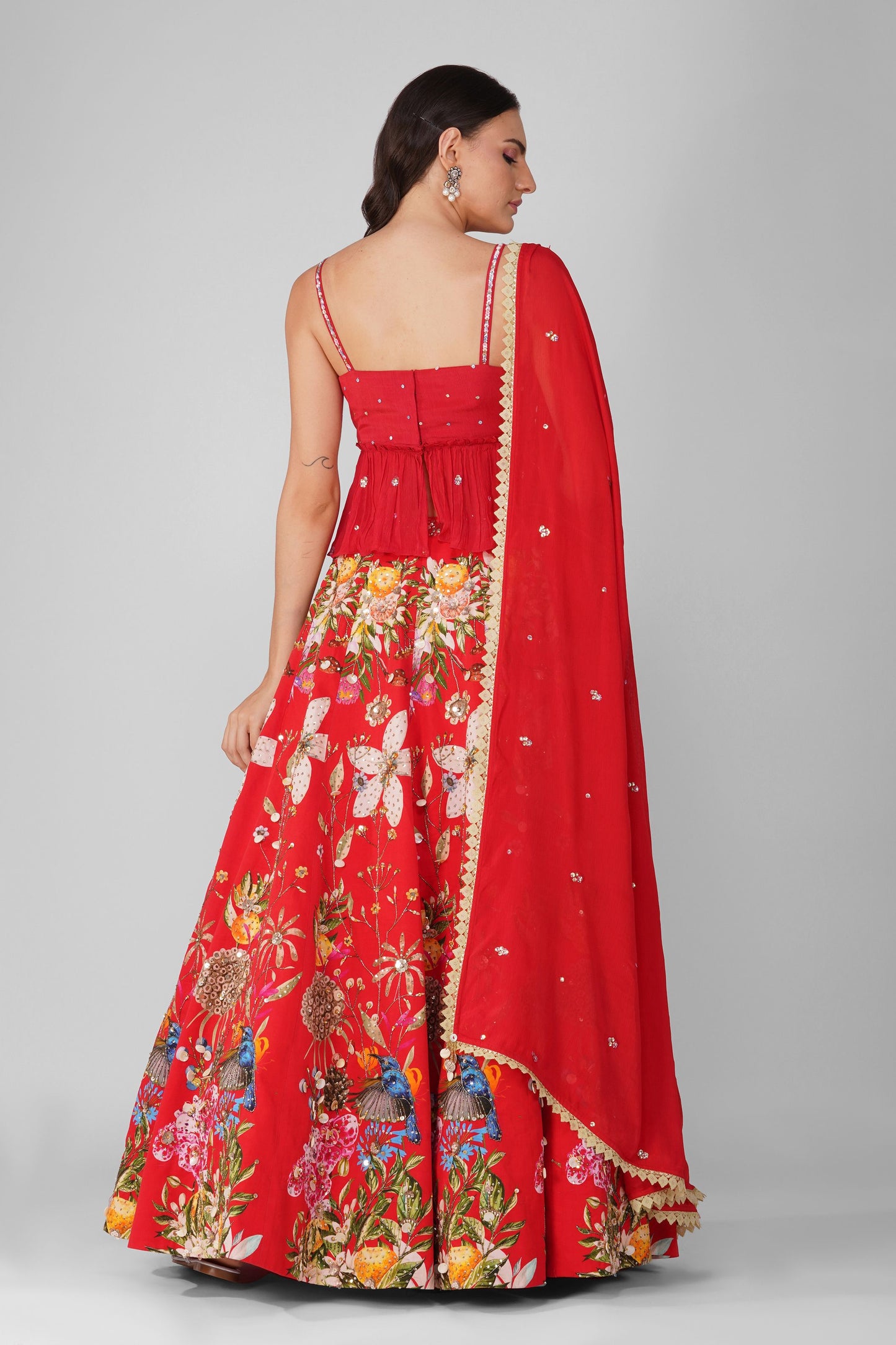 Sky Garden Printed Lehenga Set