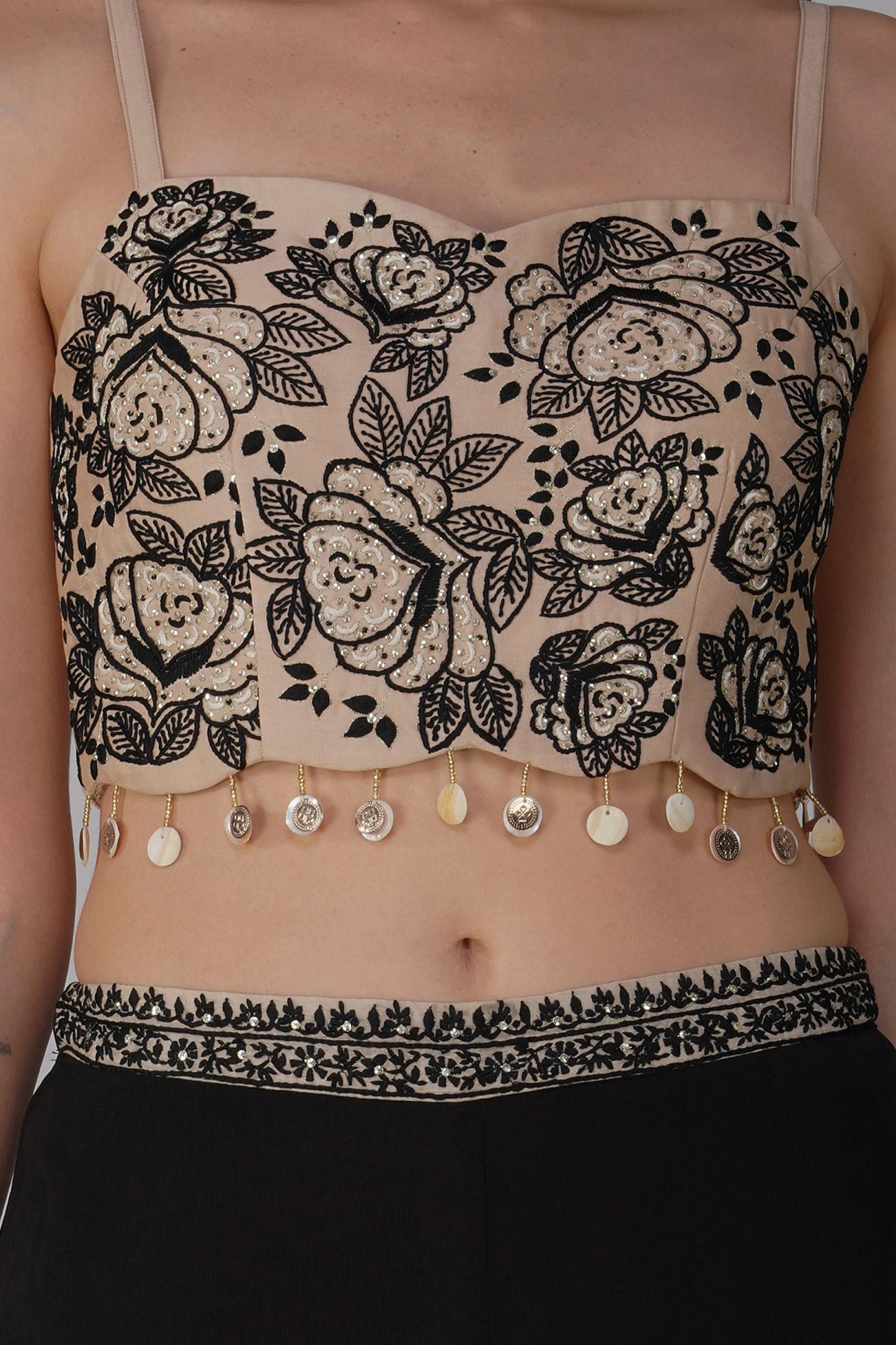 Starry Rose Cape and Garara Set