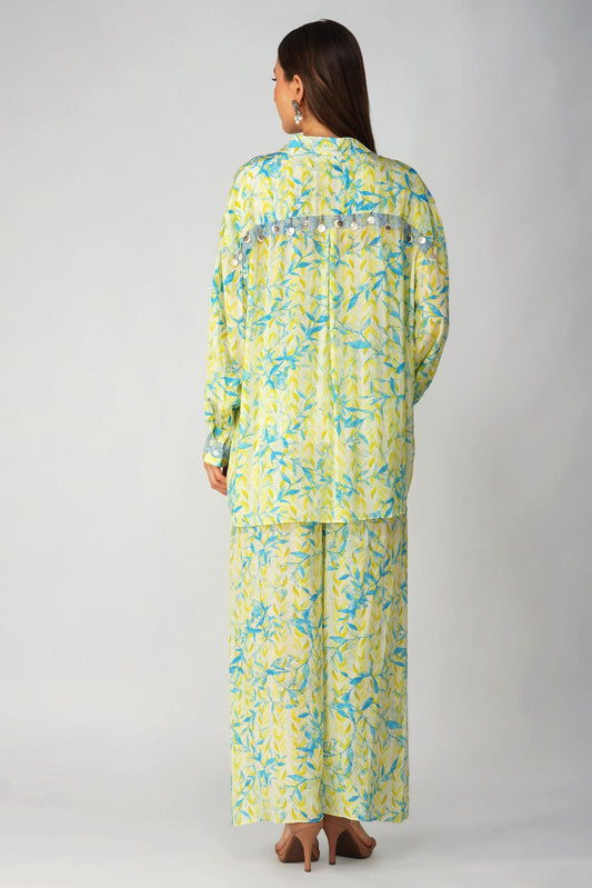 YELLOW LEAF CO-ORD SET