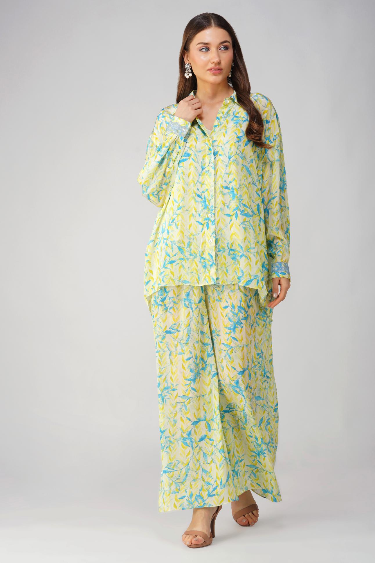 YELLOW LEAF CO-ORD SET