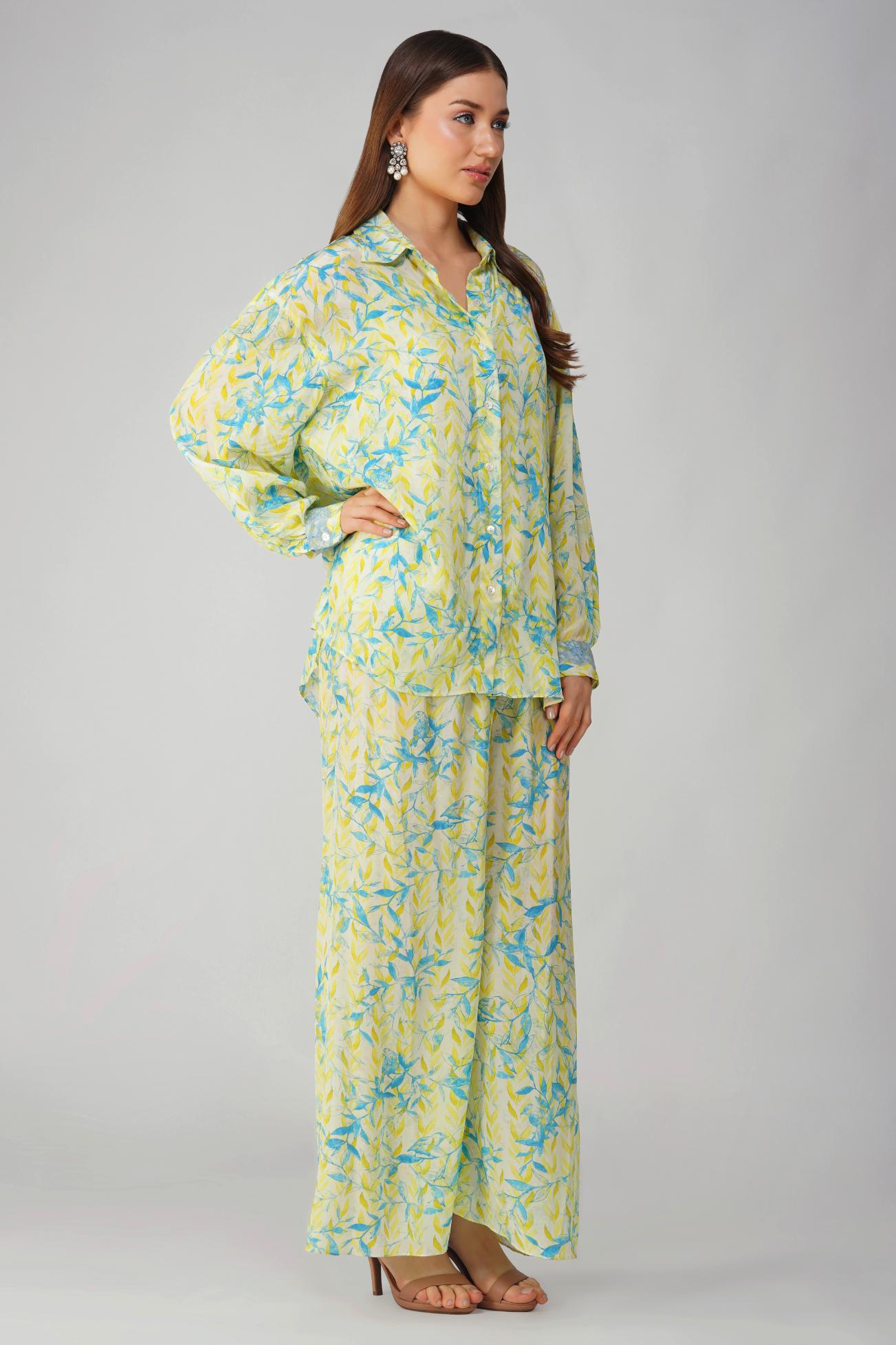 YELLOW LEAF CO-ORD SET