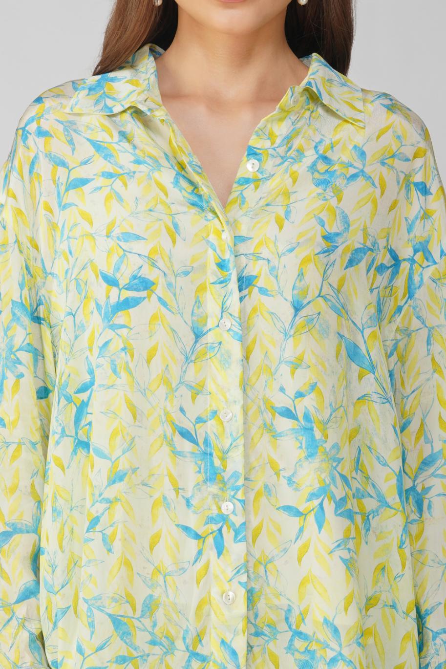 YELLOW LEAF CO-ORD SET