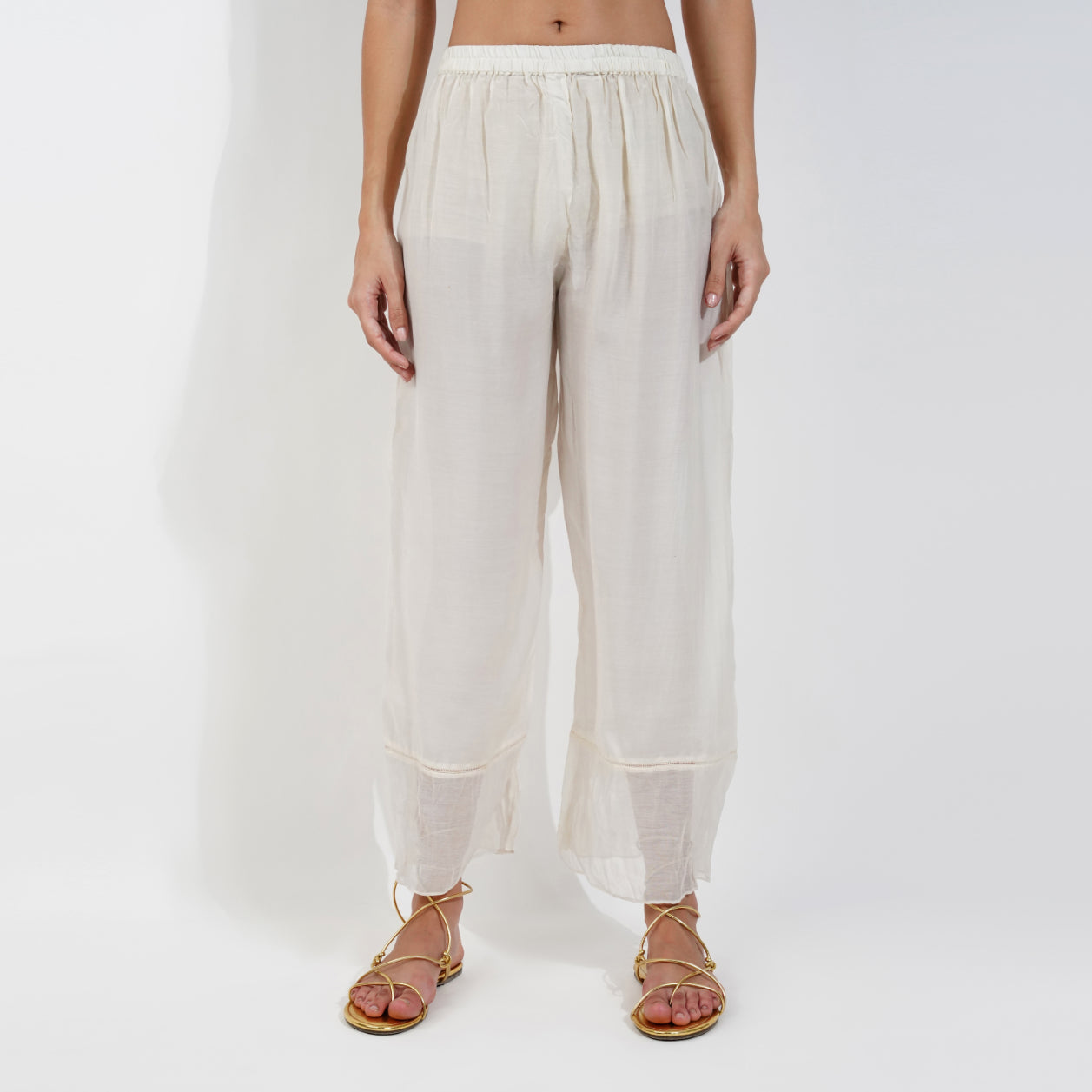 Flirty Pleats Shabby-Chic Kurta Set