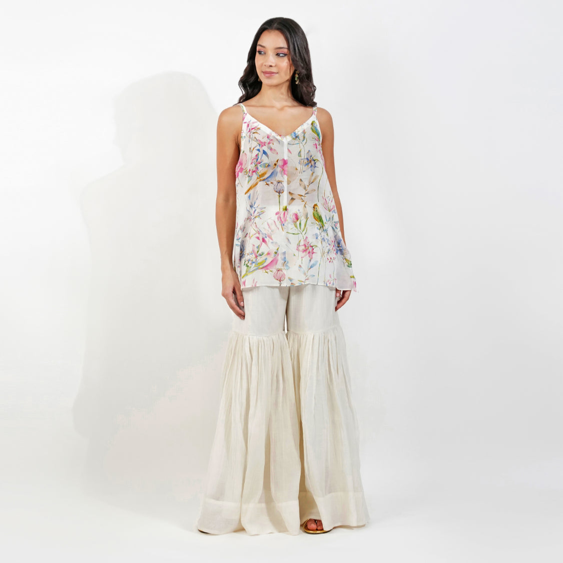 Shabby Chic Floral Garara Set
