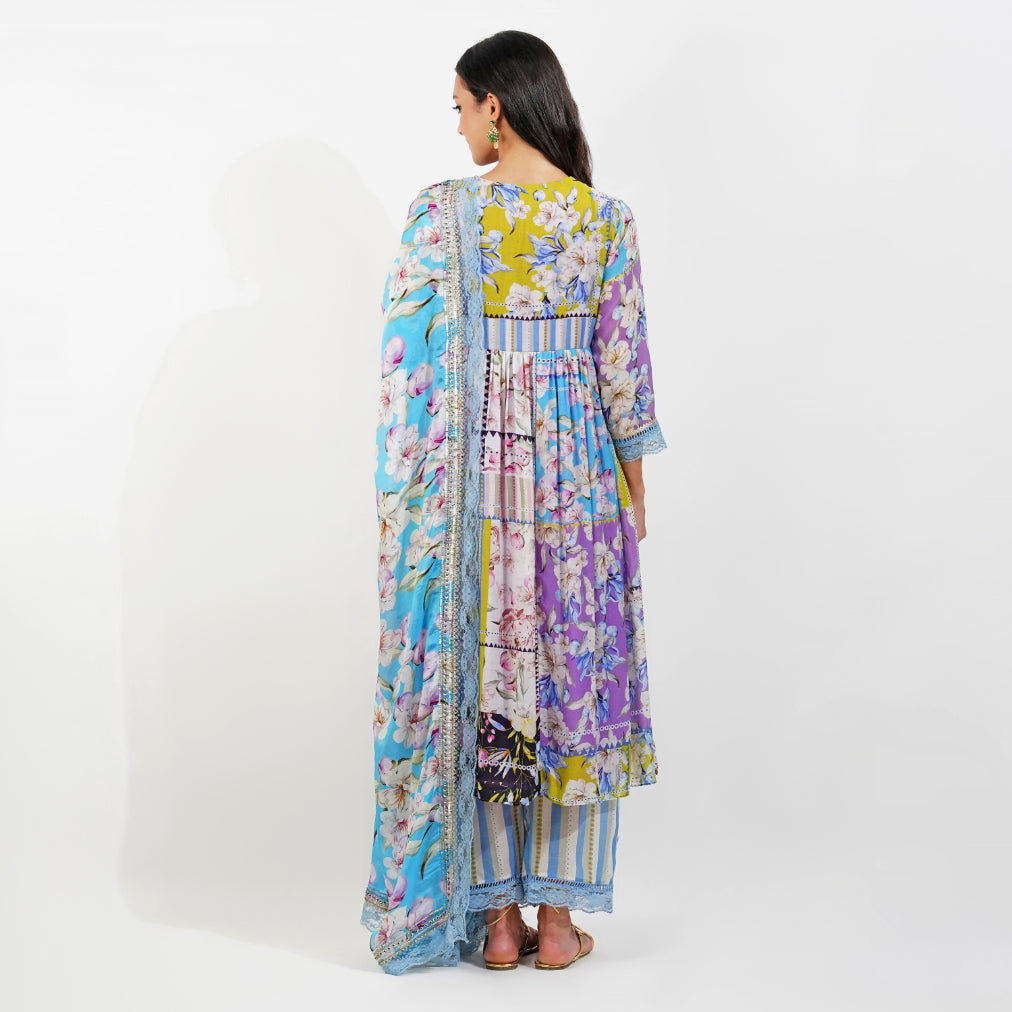 Shabby Chic Anarkali set