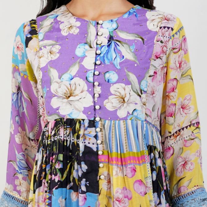 Shabby Chic Anarkali set
