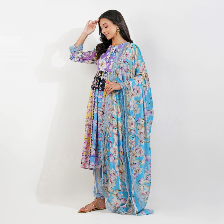 Shabby Chic Anarkali set