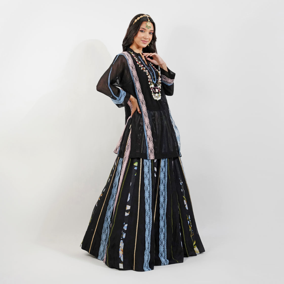 Shabby Chic Lehenga Set