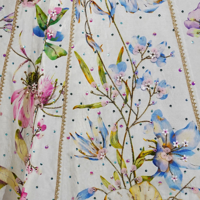 Summer floral Lehenga Set