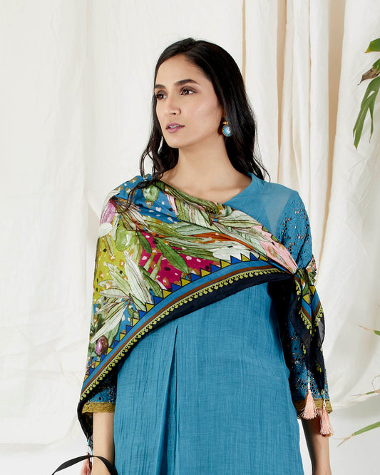 LEOPARD PRINT SCARF In Stock