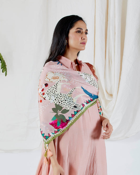 FLORA AND FAUNA SCARF