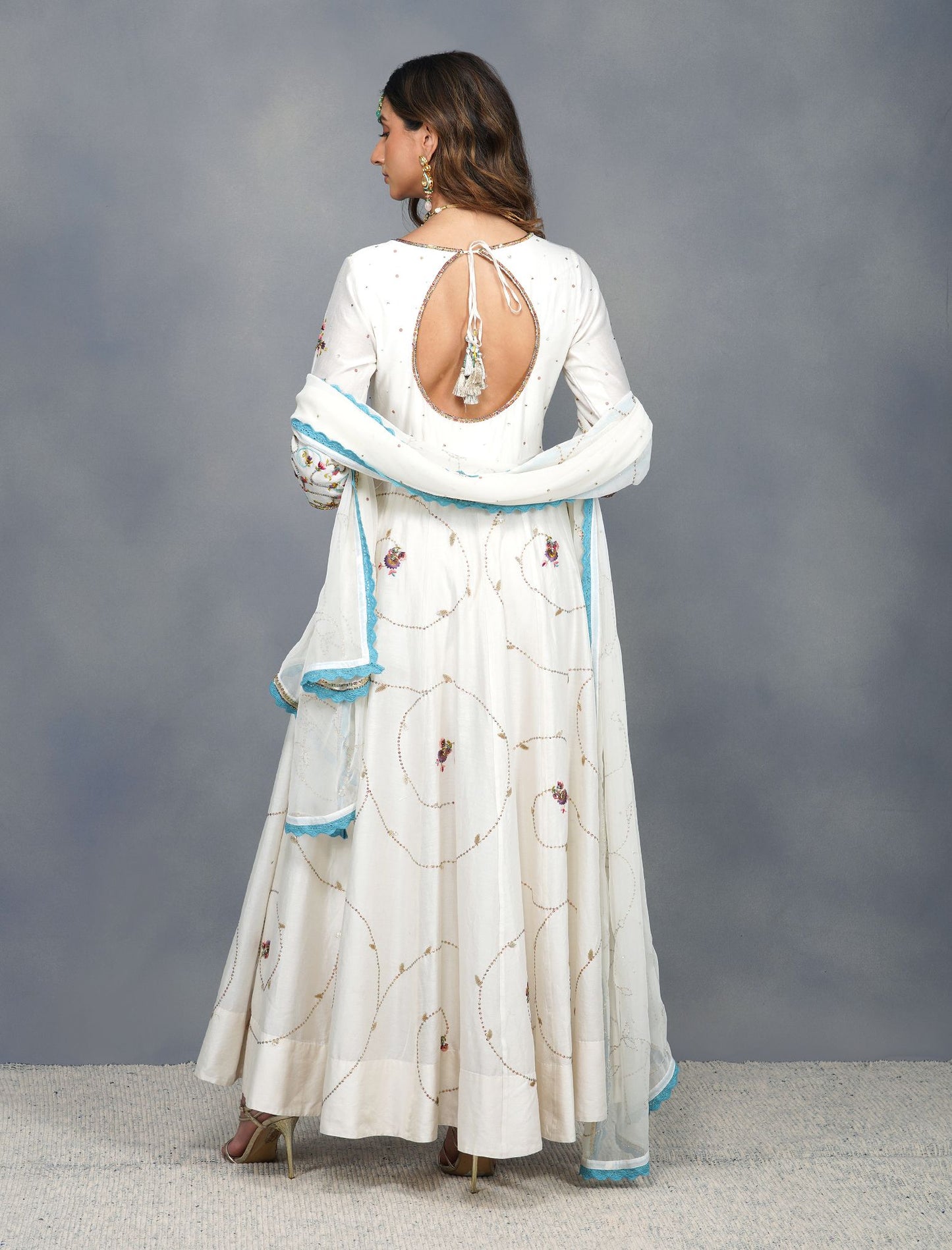 BAROQUE JARDIN FRONT OPEN ANARKALI
