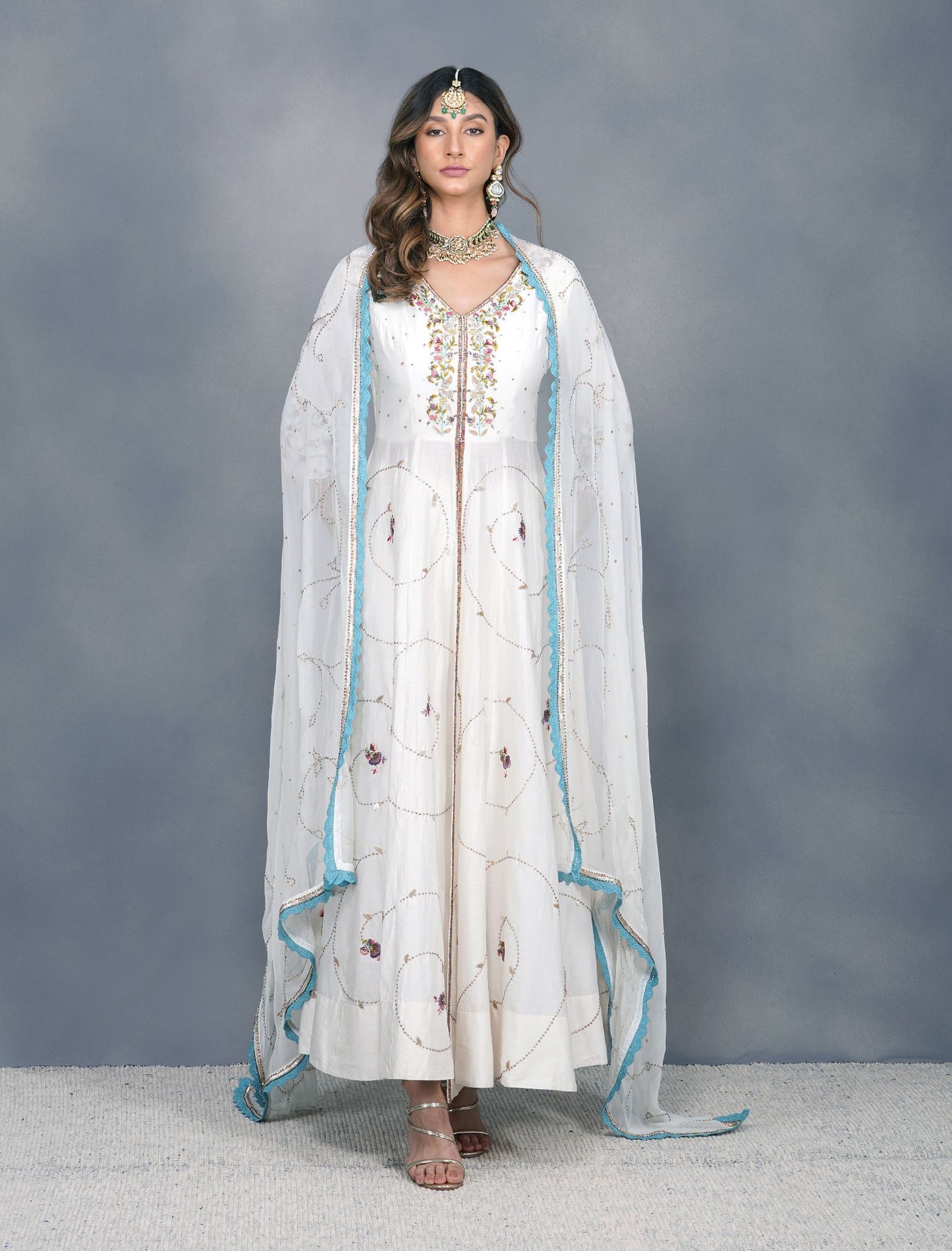 BAROQUE JARDIN FRONT OPEN ANARKALI