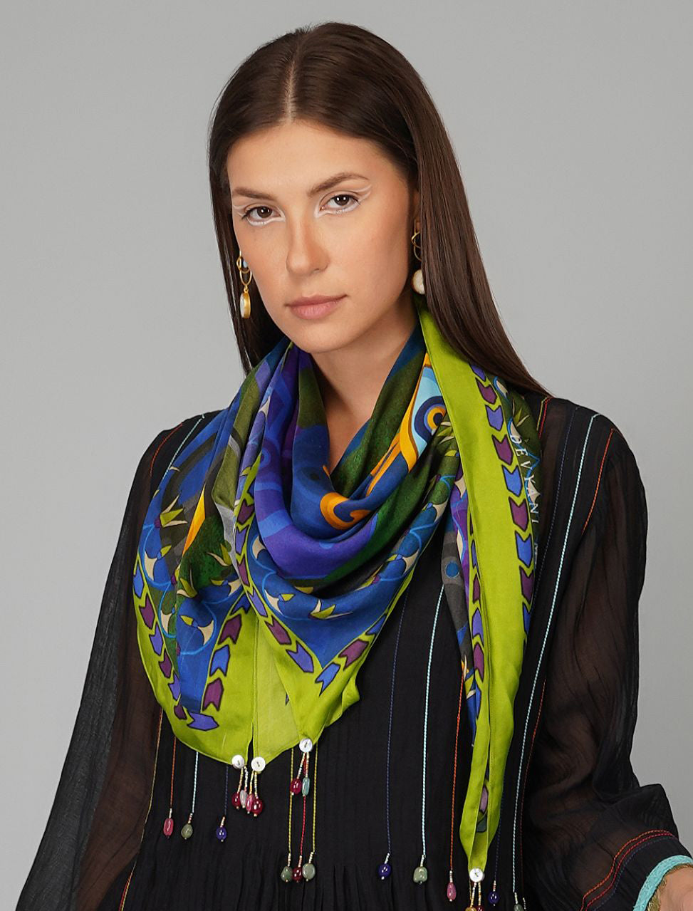 EGYPT PRINT SCARF