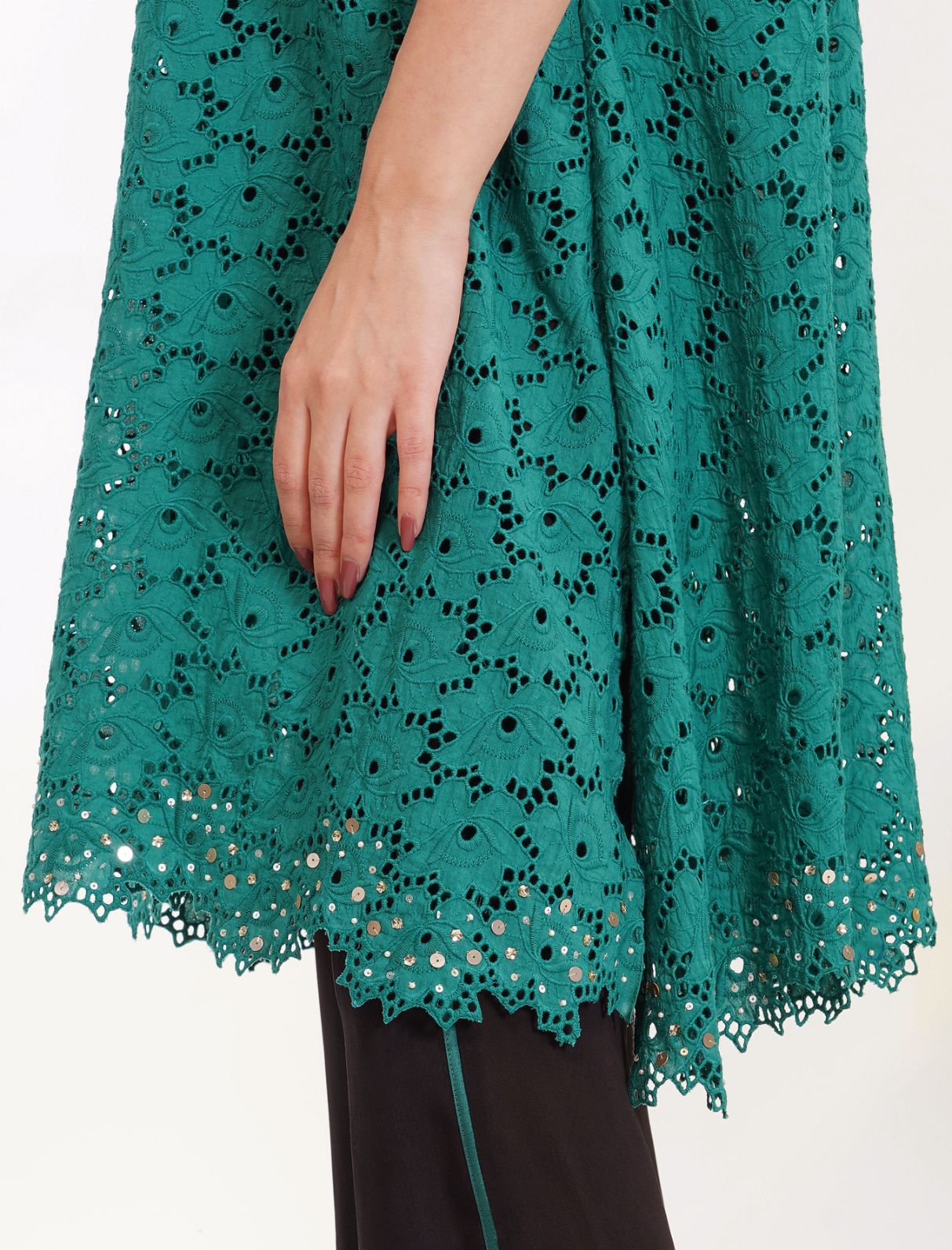 BRODERIE ANGLAISE TUNIC SET