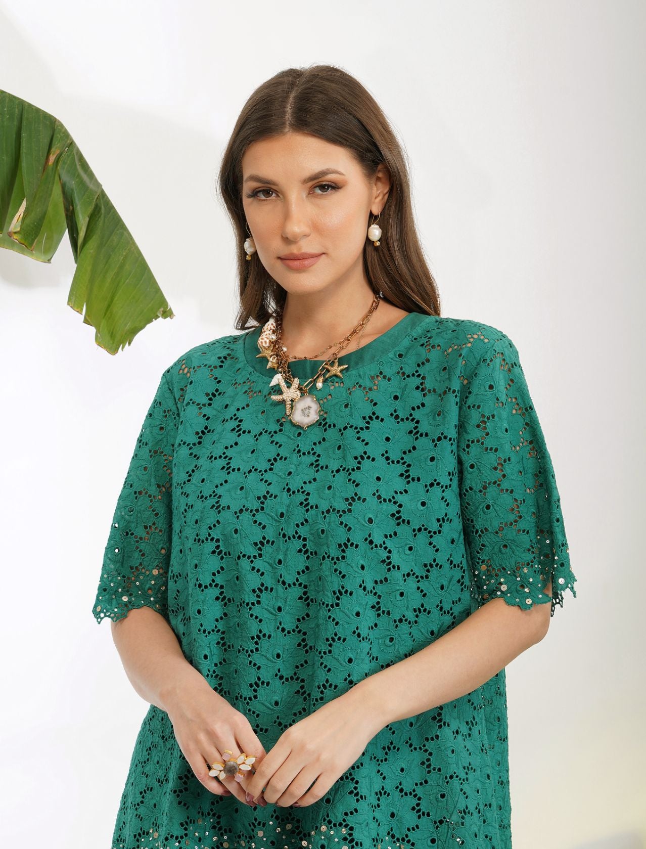 BRODERIE ANGLAISE TOP