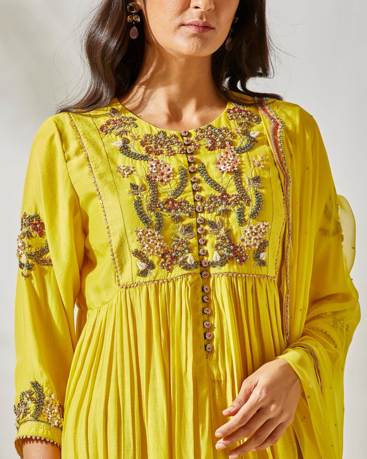 JARDIN GATHERED ANARKALI