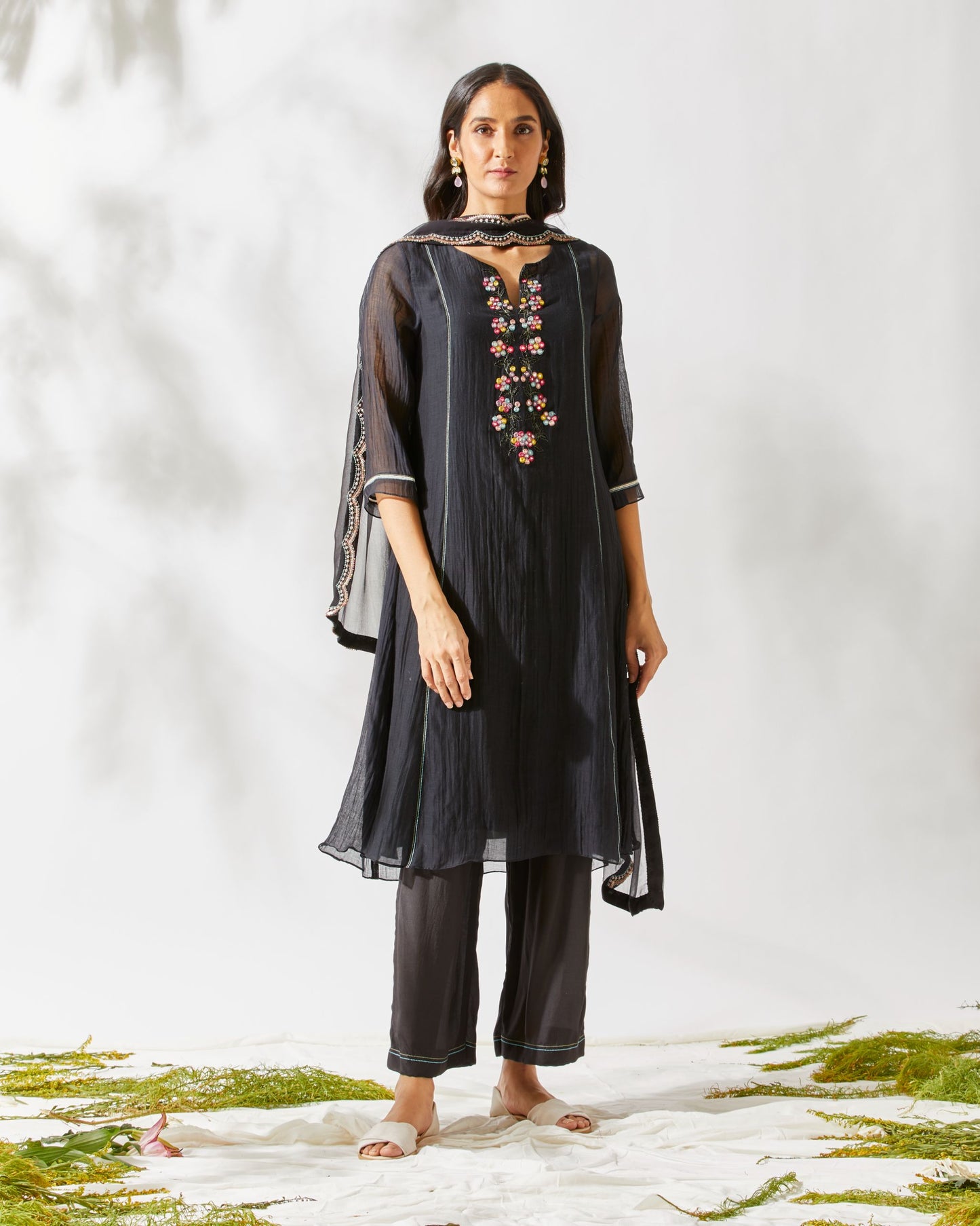 MIRROR WORK SUIT