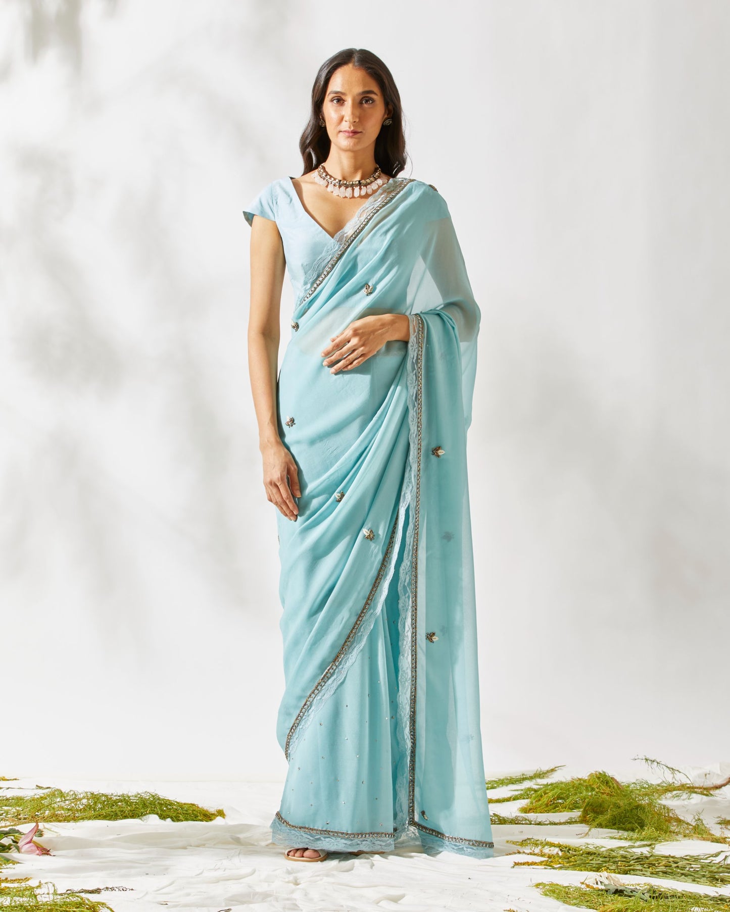 ZARDOZI BUTA SAREE