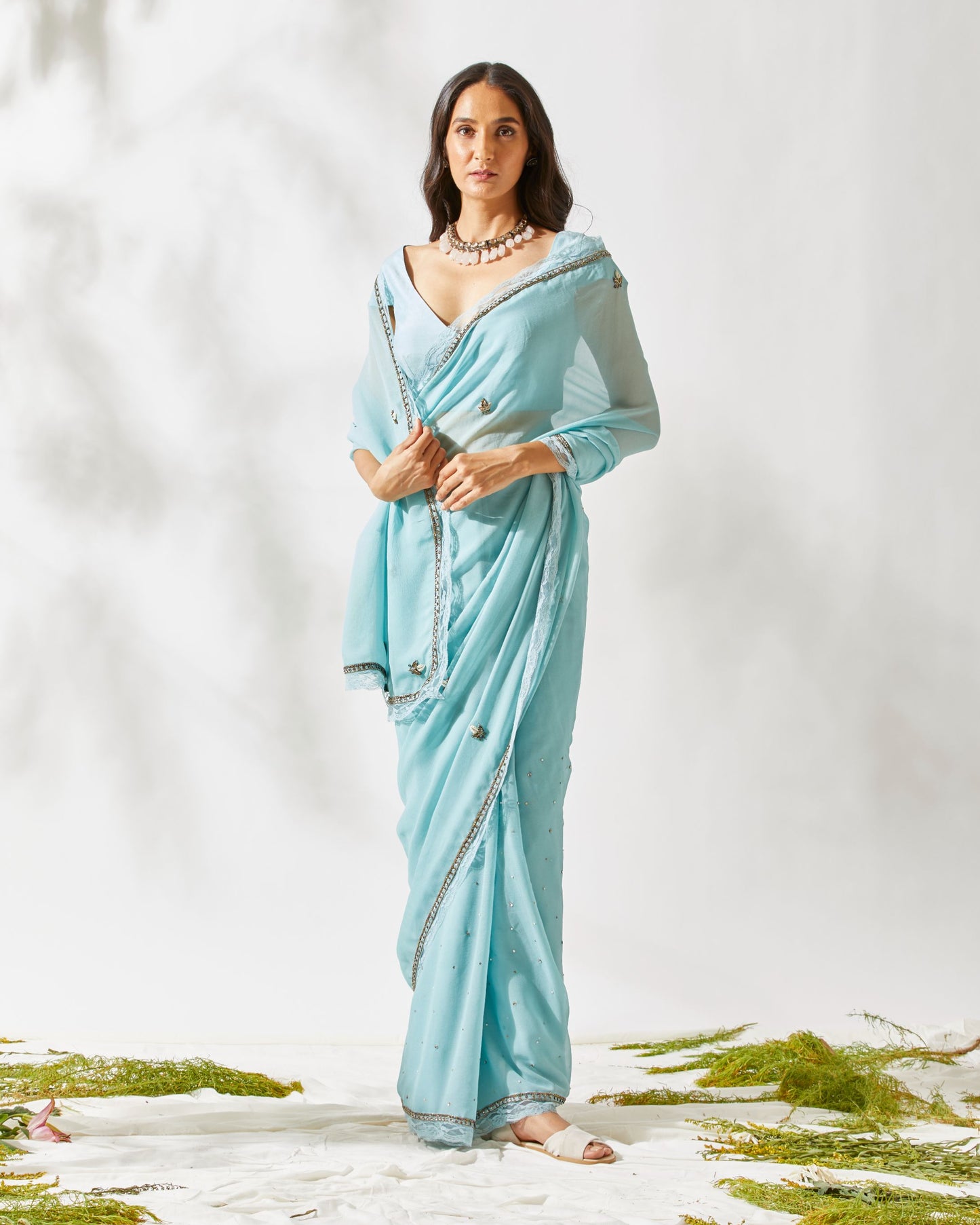 ZARDOZI BUTA SAREE