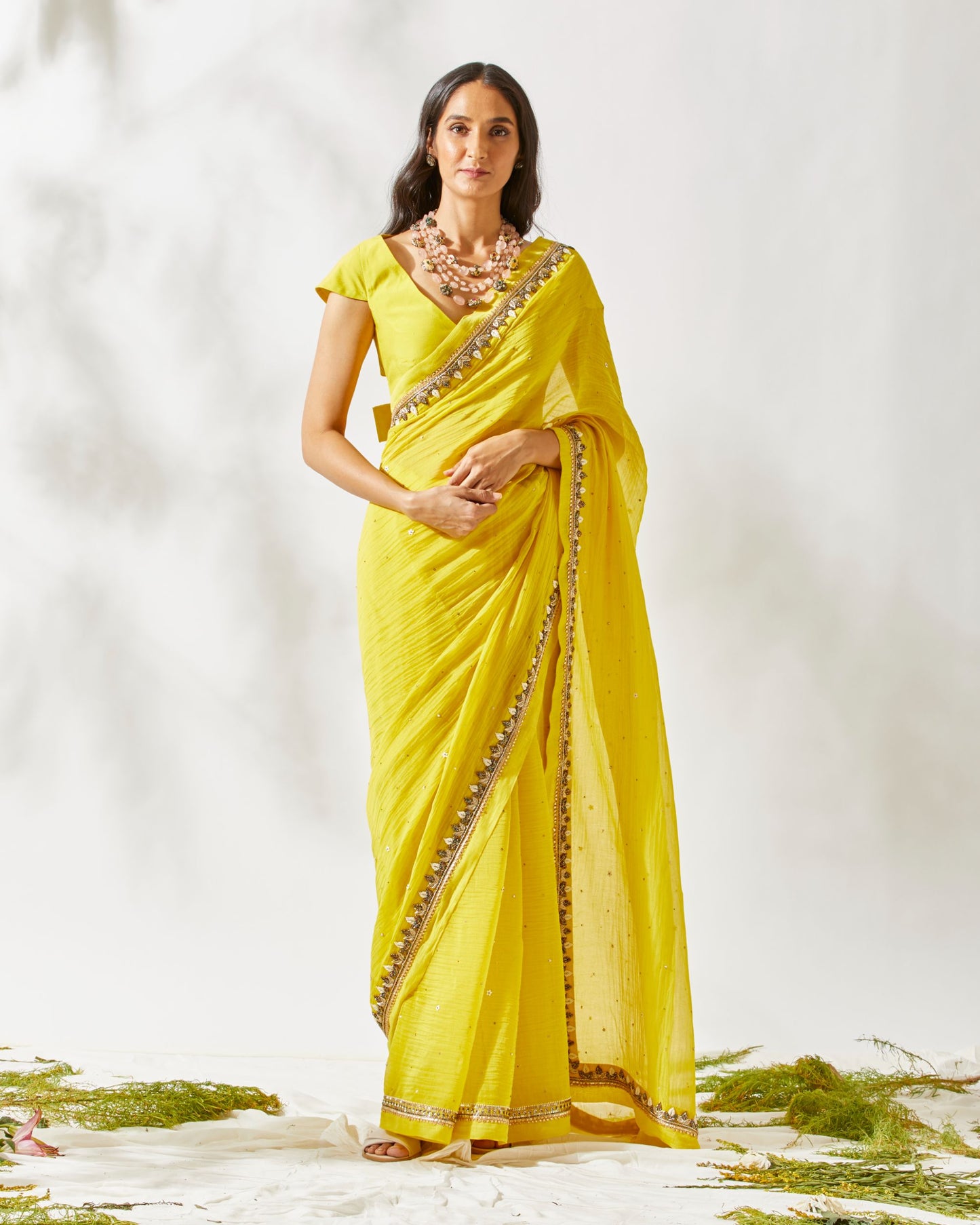 ZARDOZI BORDER SAREE