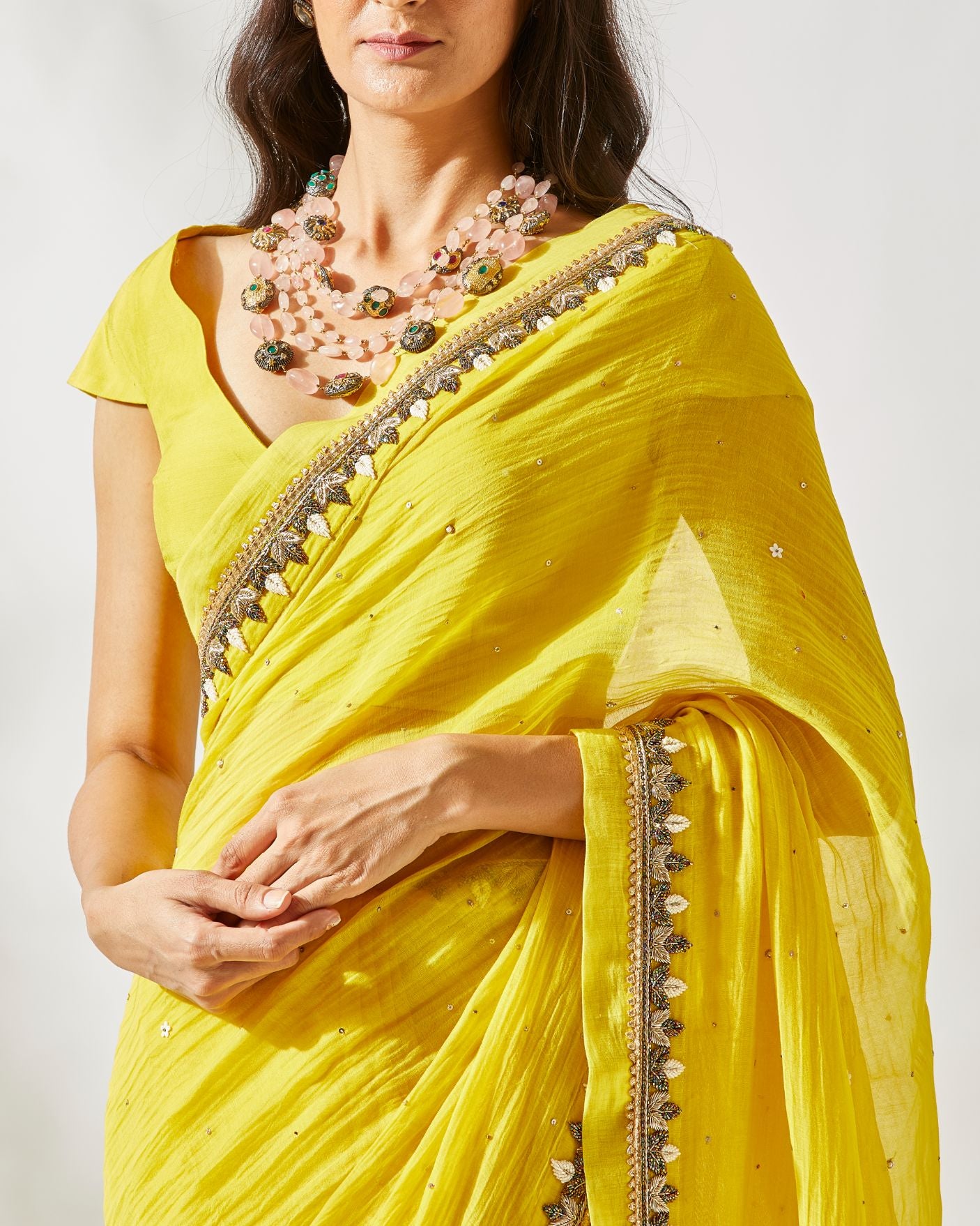 ZARDOZI BORDER SAREE