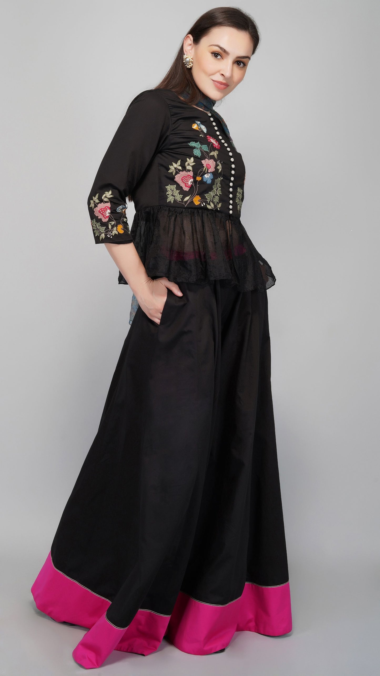 VINTAGE APPLIQUE SHARARA