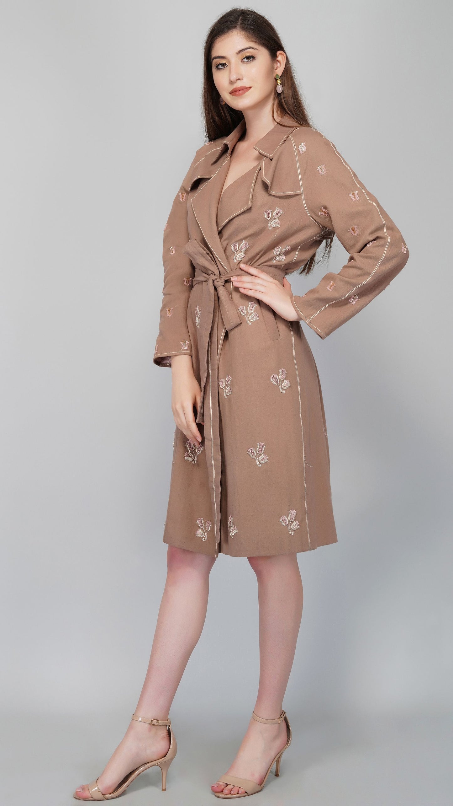TULIP TRENCH DRESS