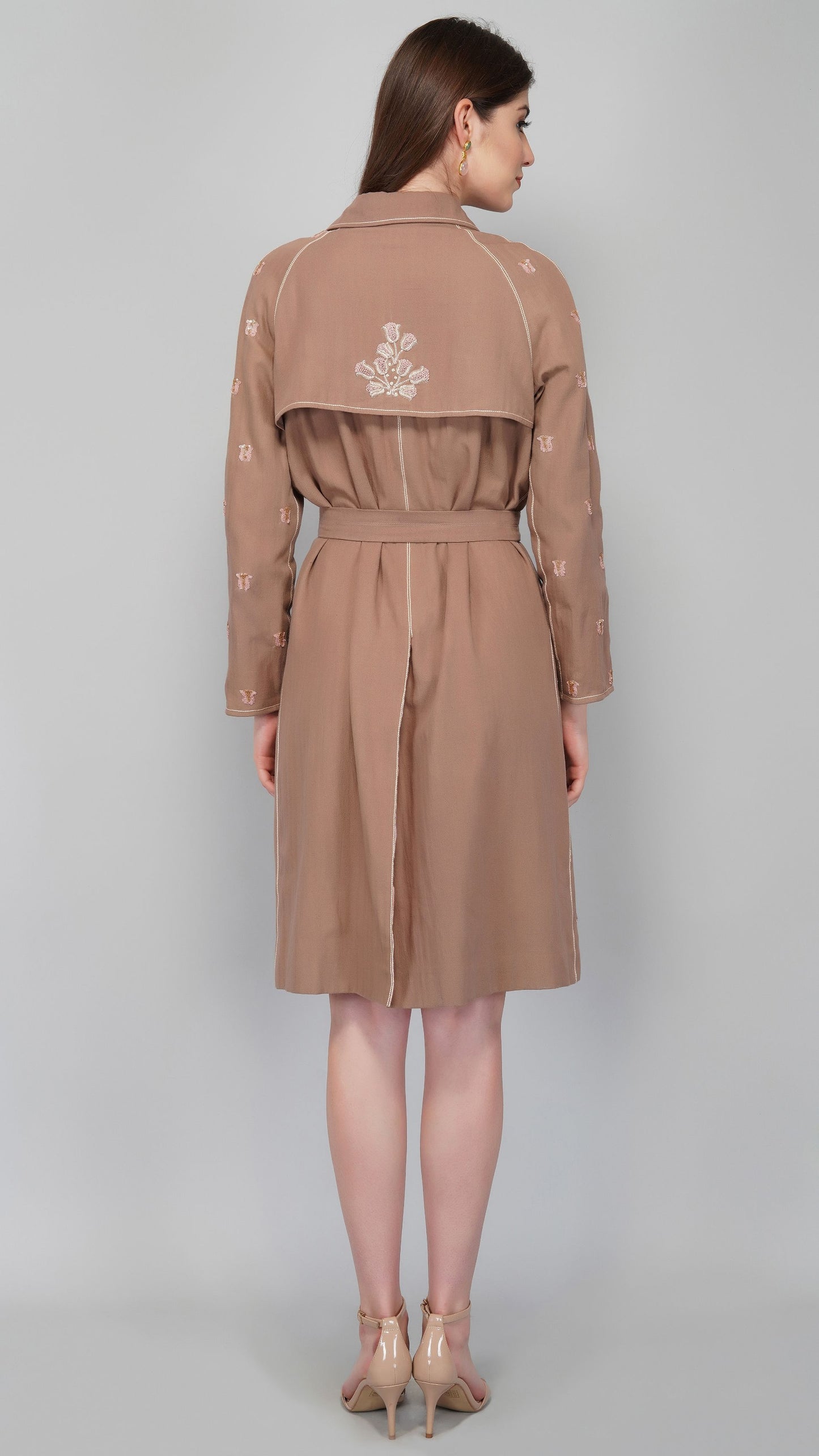 TULIP TRENCH DRESS