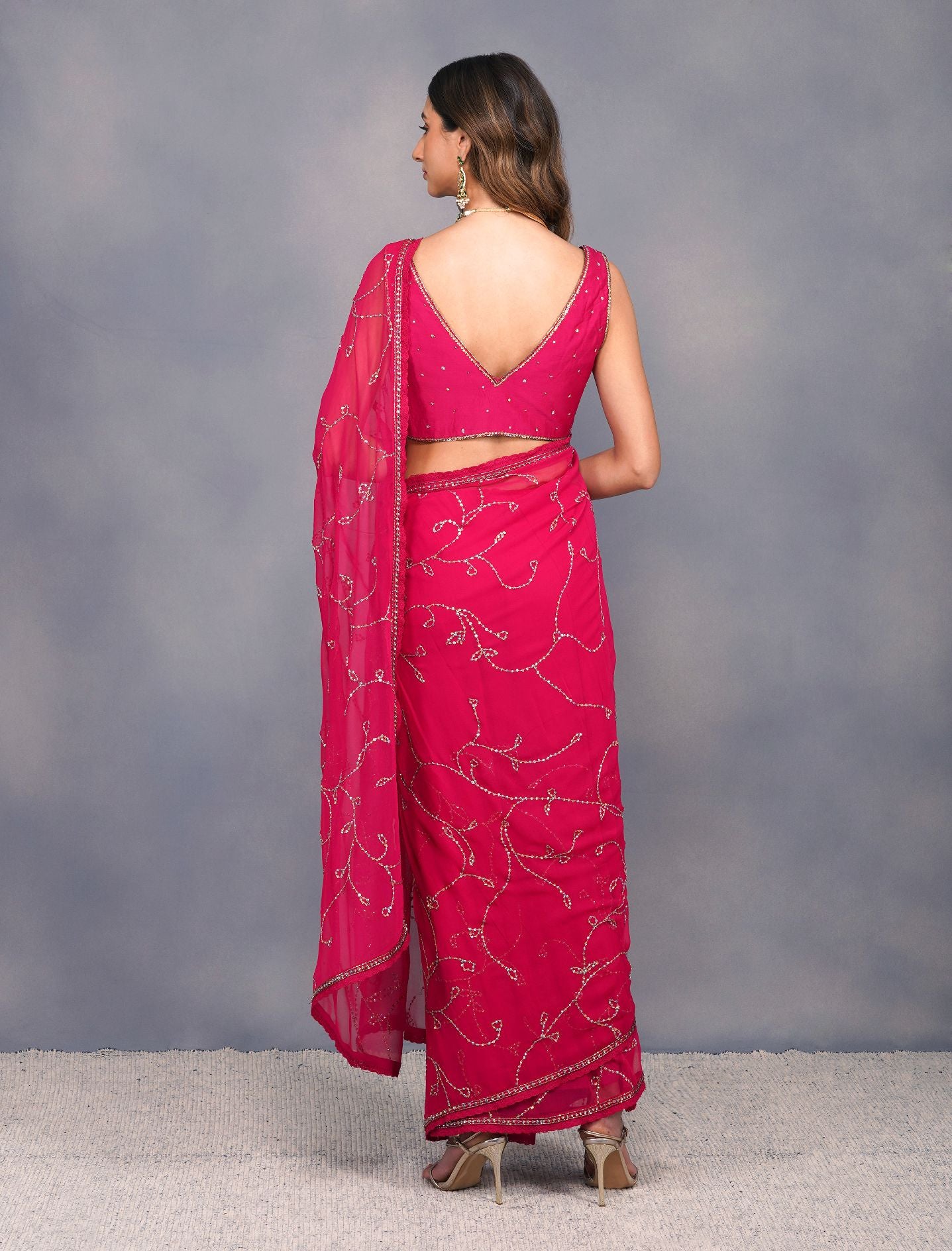 JARDIN GALAXIE SAREE SET