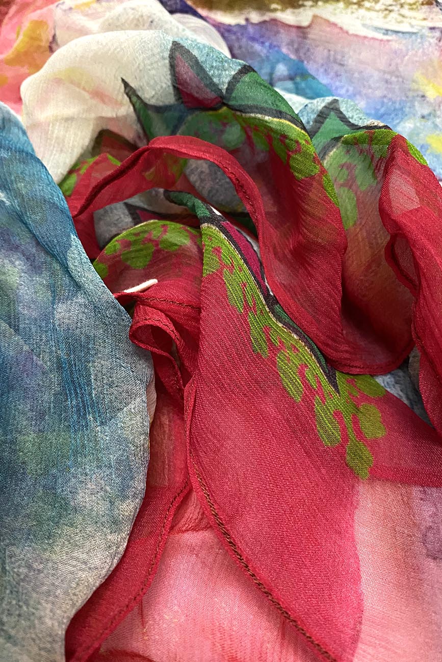 Product Product ABSTRACT PRINT SCARF