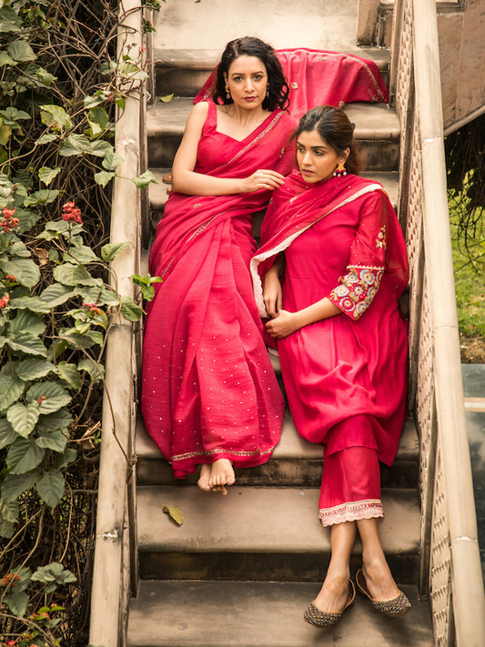 SUZANI APPLIQUE SUIT