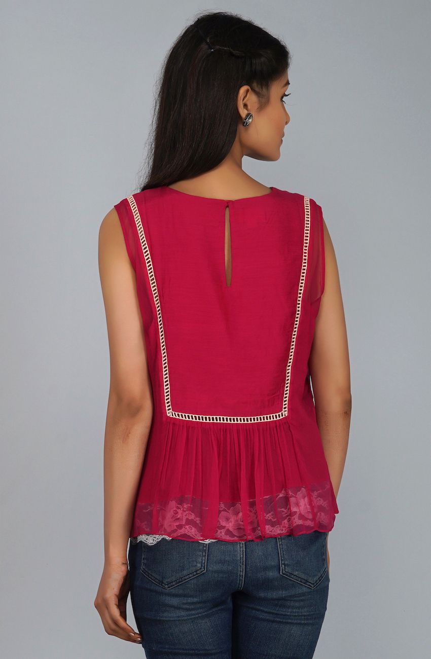 SUZANI YOKE TOP