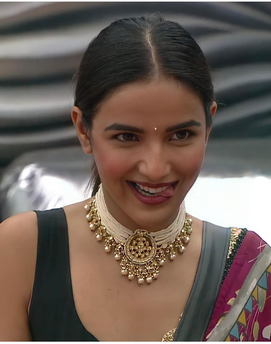 JARDIN PRINT SAREE-BERRY