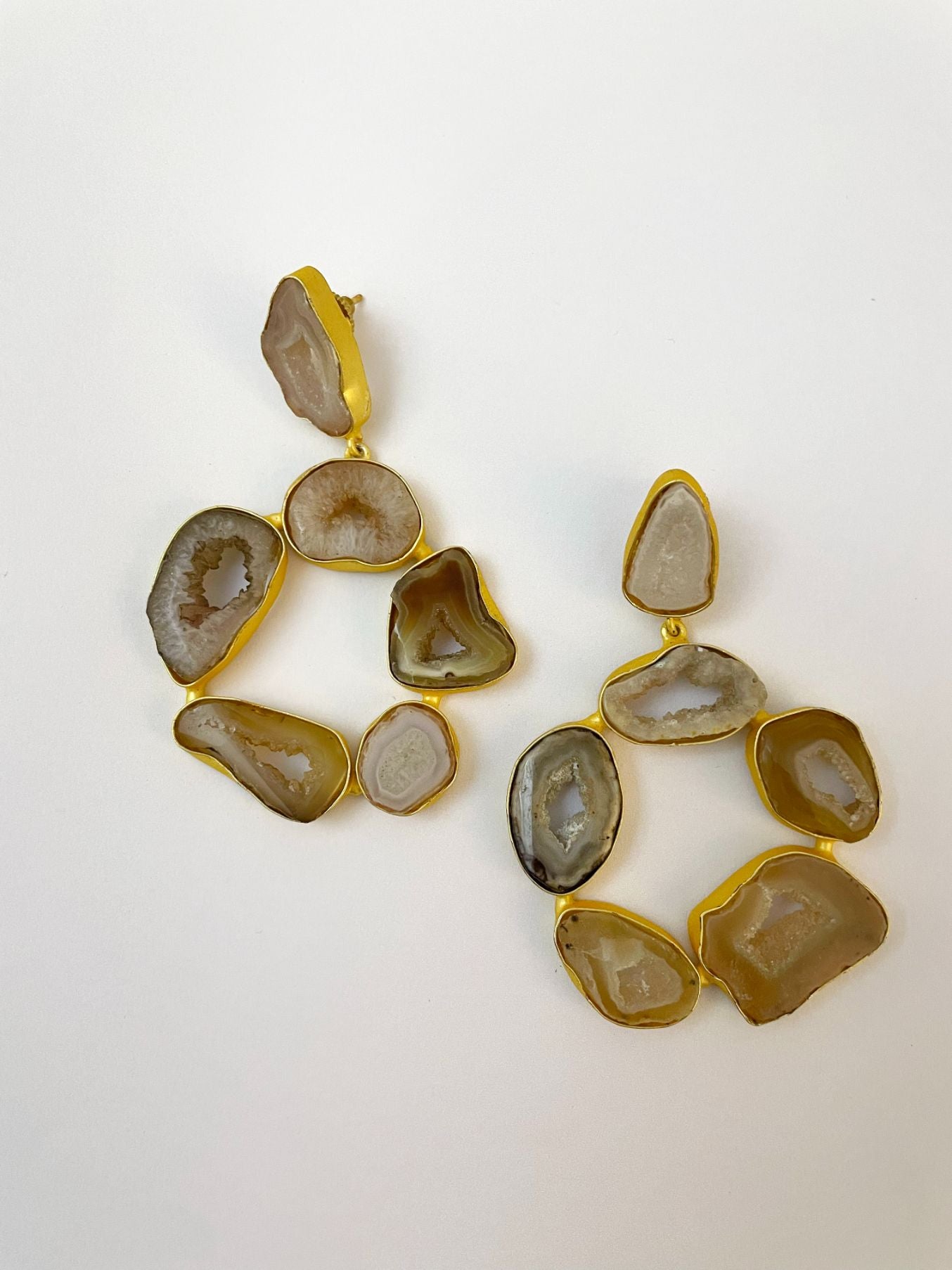 Natural Stone Earrings