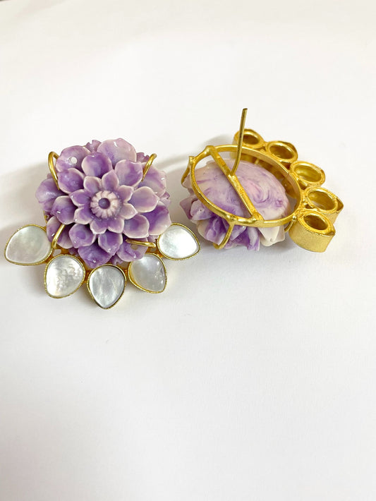 Flower Stud Earrings