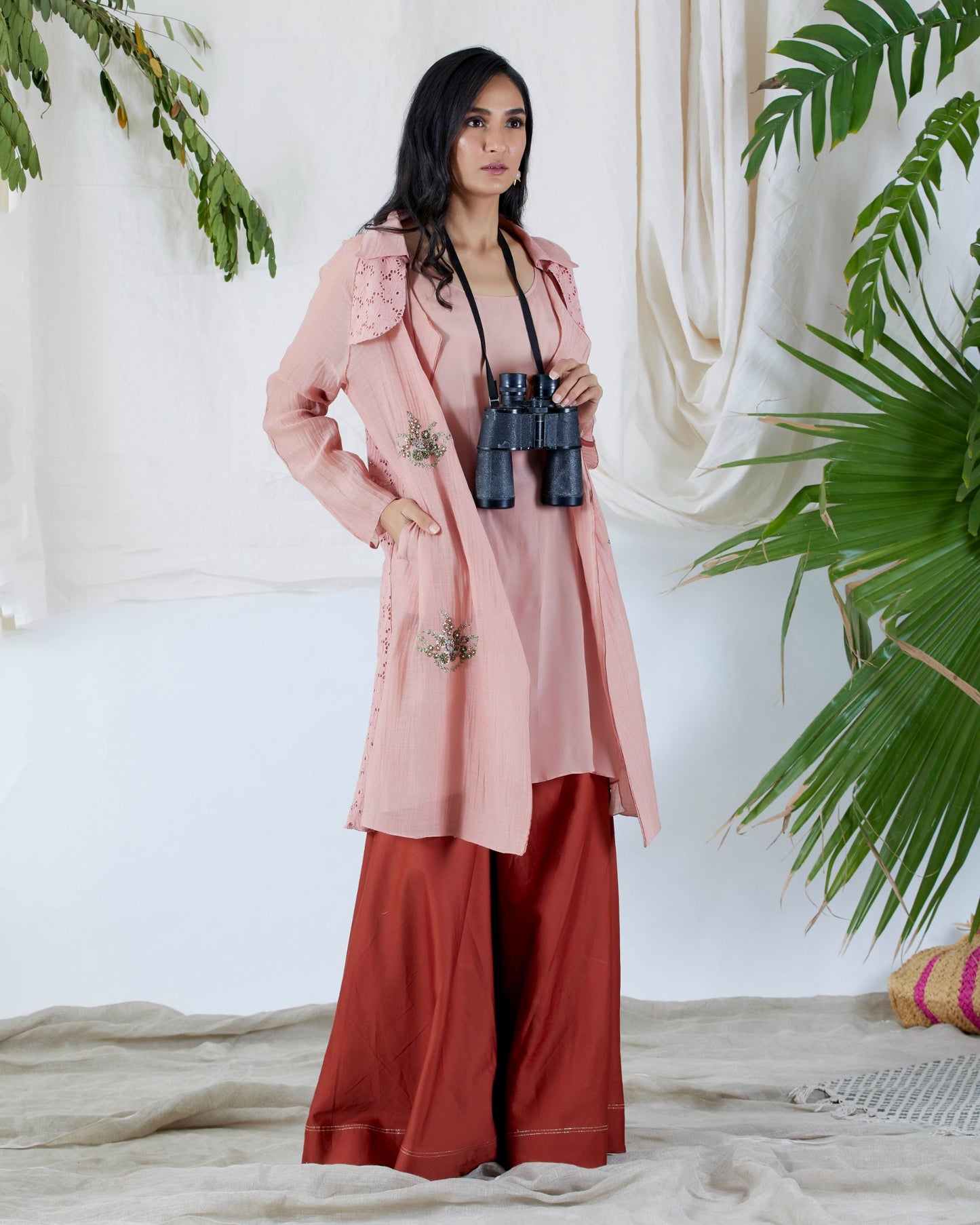 BOUQUET TRENCH GARARA SET