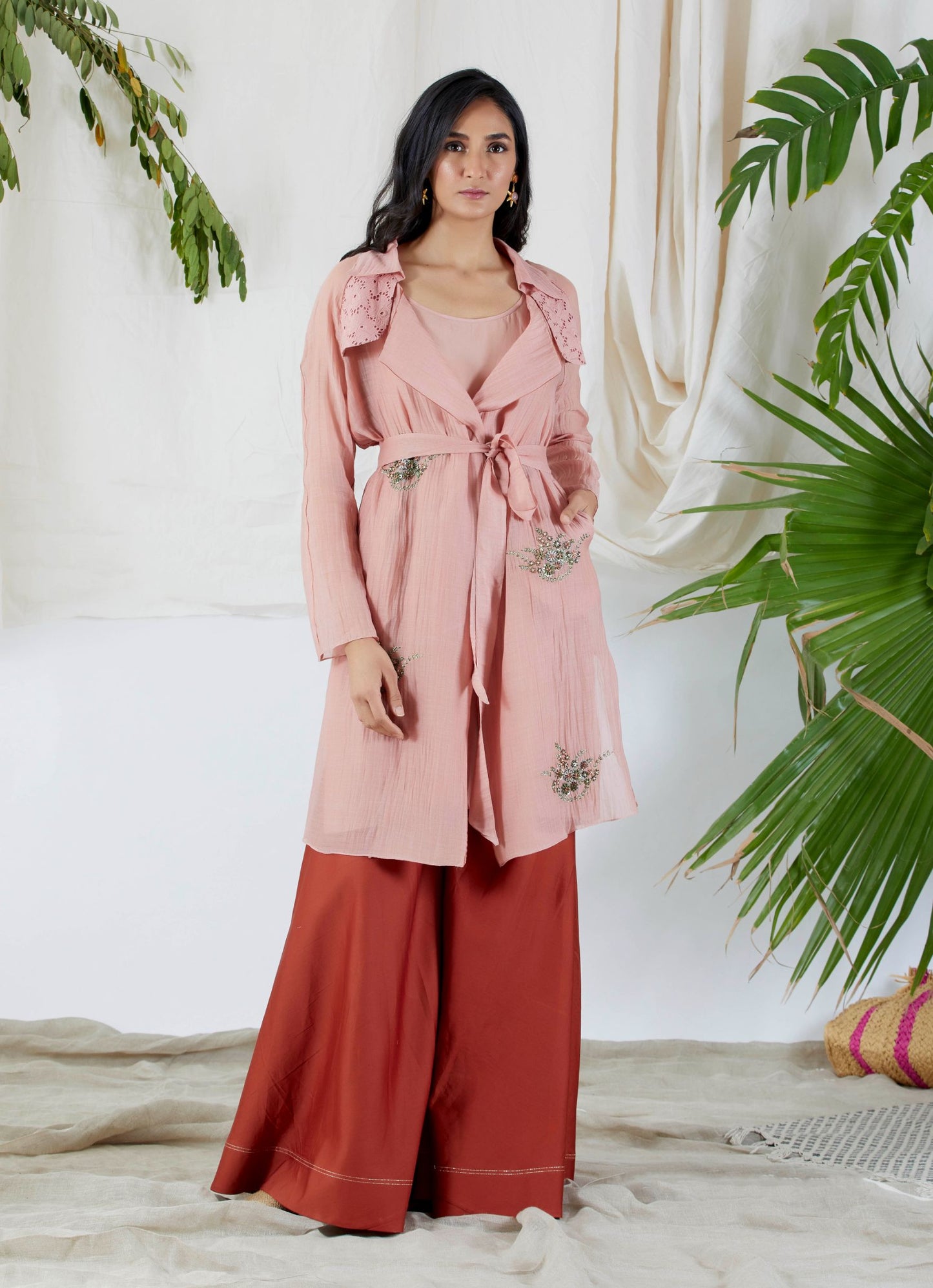 BOUQUET TRENCH GARARA SET