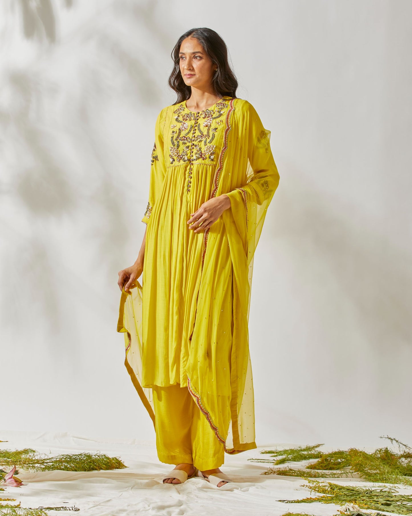 JARDIN GATHERED ANARKALI