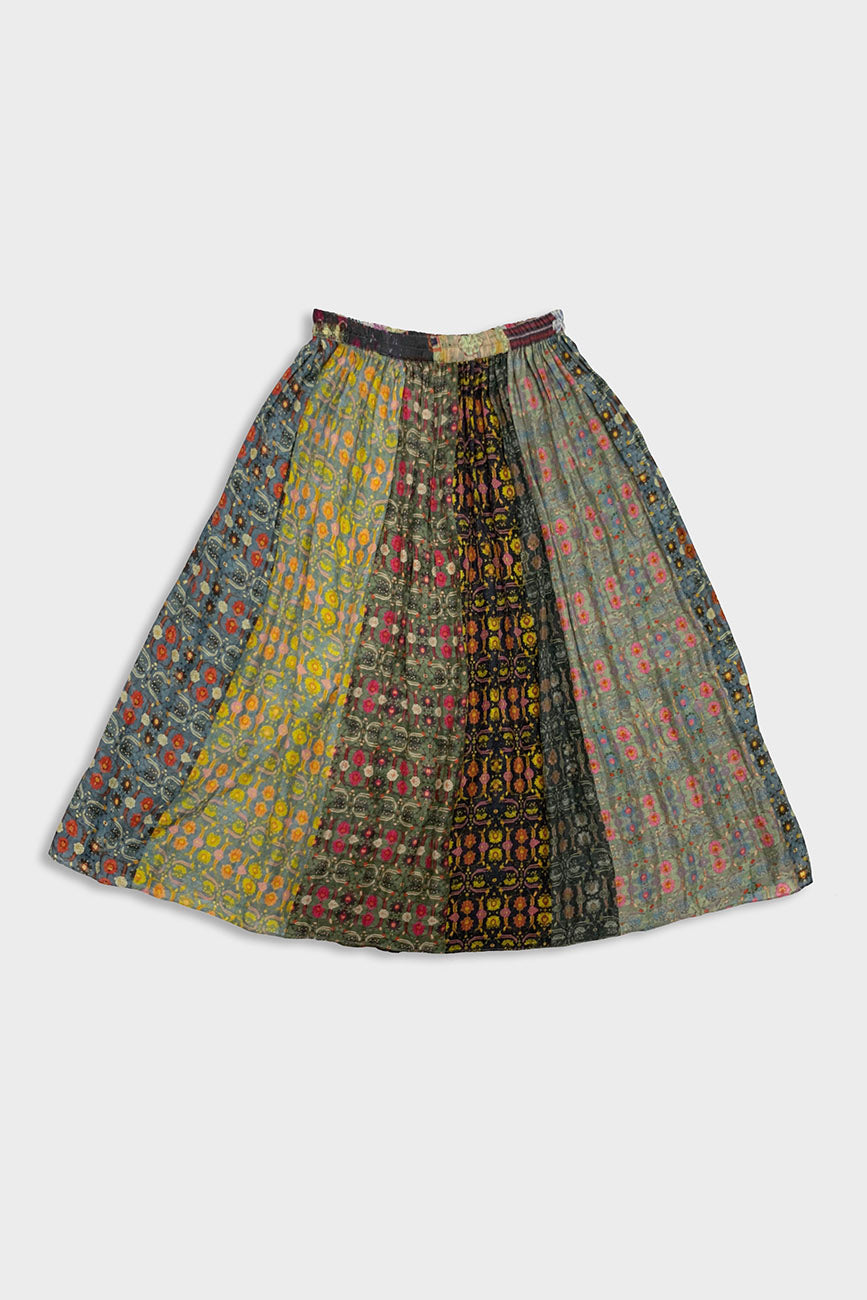 MULTI RUG PRINT SKIRT